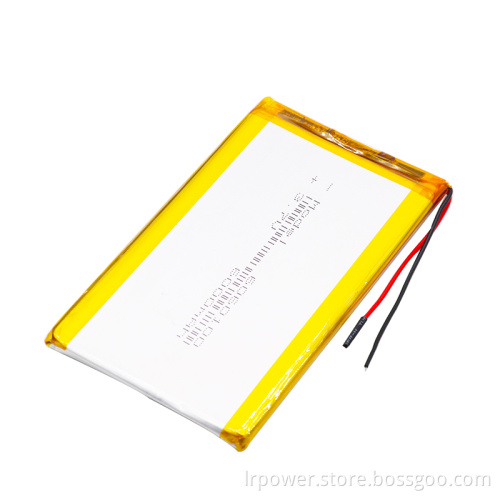 6000mAh 3.7v Rechargeable Li-ion Polymer Battery